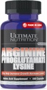 Ultimate Nutrition Integratori L-Arginina per Uomini e Donne - Complesso di amminoacidi con Aginina, Pyroglutamate & Lysine - Support GH, Nitric Oxide Production & Optimal Blood Flow - 100 Capsule