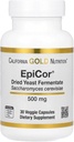 California Gold Nutrition EpiCor®, Dried Yeast Fermentate, 500 mg, 30 capsule vegetali