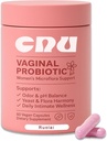 Ruolai Women's Vaginal- pH Balance & Prebiotics with Lactobacillus - Promuovere la flora vaginale sana e l'odore vaginale,60 Conte