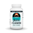 Fonte Naturals Acetyl L-Carnitina 500 Mg Tablet, 120 Conte