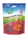 Emerald Pet Feline Salute Chews UT supporto — Grain naturale Grain Free Urinary Tract Health Cat Chews — Gatto Urinary Supplementi con mirtillo, Chicory Root e Dandelion Leaf Extract — Made in USA, 2.5 oz