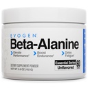 Evogen Beta-Alanine - Performance Enhancer | Boost Endurance, Delay Fatigue | Unflavored | 60 Serve