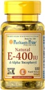 Puritan's Pride Vitamin E 268 mg Tocopherols misto Natural Immune Support by Pride®, 400 IU /, 100 Count