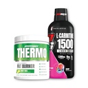 PROSUPPS Thermo Fat Burning Thermogenic Powder Spicy Rita e 1500 L-Carnitine Berry - Gestione del peso e Pre allenamento - Energy, Mood, Appetite Control -