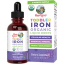 MaryRuth Organics Iron Supplement per i bambini | Supplemento di ferro liquido per i bambini Età 1-3 | Supplemento di ferro per la carenza di ferro | Ferrochel | Sugar Free | Vegan | Non-GMO | Gluten Free | 2 Fl Oz