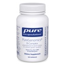 Pure Encapsulations PureGenomics B-Complex - Broad Spectrum B Vitamin Support for Genetic Expression, Funzione cellulare, Ormone Production & Energy Metabolism* - con Vitamina B12 & B6-120 Capsule