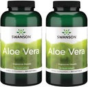 Swanson Aloe Vera 25 Milligrammi 300 Sgels (2 Confezione)