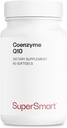 Supersmart - Co-Enzyme Q10 (CoQ10) 90mg al giorno - Ubiquinol Supplement con Tocopherols & Vitamina E | Non-GMO & Gluten Free - 60 Softgels