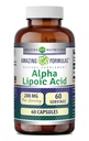 Stupefacente Formulas Alpha Lipoic Acid | 200 Mg Supplemento | Capsules | Non OGM | Gluten-Free | Made in USA (1 Pack, 60)