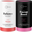 Prenatale energia Boost & ormone Balance Bere miscela Bundle, Stim Free Energy per PMS, Menopause, Prenatale, 28 Serve