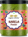Polvere di Karela, polvere di melone Bitter, bere mangiando i campioni commestibili della crescita dei capelli Succo di perdita di peso - 200 GM