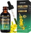 Gocce di Mullein per polmoni - Pulite polmonare - Estratto di foglie - Integratori di erbe - Potente Mullein per il supporto immunitario, supporto di disintossicazione e respiratorio - 2 fl oz