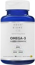 Olio di pesce ad alta potenza di Enzymedica, EPA DHA Omega 3 supplemento 1 mese di alimentazione | Olio di pesce biologico Burpless Omega 3 Integratori di acido grasso Omega 3 Fish Oil, 60 Softgels