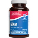 Methylsulfonylmethane MSM Supplement 1000mg - High Strength Soft Tissue & Joint Support Supplement con MSM da OptiMSM - Vegetariano Non OGM & Made in USA in cGMP Facilities - 60 Serve