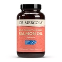 Dr. Mercola Wild Caught Alaskan Salmon Oil, 30 Serve (90 capsule), Omega-3s, Supplemento dietetico, Supporta il cervello sano e la funzione cognitiva, Non OGM, Certificato MSC