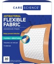 Adhesive Pad Bandages, 3x4 pollici Extra Large Strip flessibile non-Stick, aiuta a prevenire l'infezione, la protezione traspirante, per il primo soccorso e la cura del dolore, 30 Conte