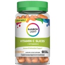 Luce arcobaleno ad alta potenza Vitamina C Gummies, Integratore pancia fornisce supporto antiossidante e immunitario, con vitamina C, Vegan e Gluten Free, 60 conte