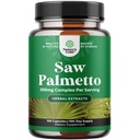 Estratto di Palmetto di Sega Extra - Complesso di erbe avanzato per la salute dei capelli e il supporto urinario con Sterols vegetali & Flavonoidi - Potente supplemento di erbe con 500mg per porzione - 100 capsule