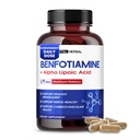 VITAL HERBAL Benfotiamina Liposomica con Acido Alfa Lipoico - Massimo Potency- Supporto Metabolismo sano - Made in Italy