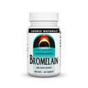 Fonte Naturals Bromelain 500mg Proteolytic Enzime Supplemento - 60 compresse