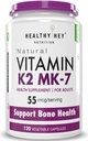 ATS Vitamin K2 generico | 100% Vitamina Vegetariana K2 Vantaggi in Bone Salute - 55mcg - 120 capsule di vitamina K27
