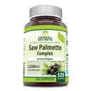 Herbal Secrets Saw Palmetto Complex Supplemento | 1200 Mg | 120 capsule | Non OGM | Gluten Free | Made in USA