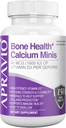 Bone Salute Calcium Minis Tablets, Calcium Supplements w/Vitamin D3, Magnesio, Zinco, Rame, Manganese, Minerali per aiutare il supporto Bone Forza, Produzione di collagene, Salute Immune,150ct
