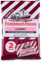 Gocce di tosse di Fisherman's Friend, Cough Suppressant and Sore Throat Lozenges, Cherry Sugar Free Menthol Flavor, 40 Count