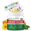 OWELL Naturals Disegno Salve Ointment per Boil & Cyst rimozione, Deep Ingrown Hair, Splinter Remover, Bug Spider Bites, Bee Sting, Mosquito prurito, Poison Ivy