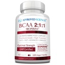 Scienza approvata BCAA Supplemento - 60 compresse - 2400mg - Aumentare le prestazioni e migliorare lo sviluppo muscolare - L-Leucina, L-Isoleucina, L-Valina - Made in USA, Non-OGM