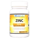Wonder Laboratories Chelated Zinc Gluconate 50 mg - Supporta la pelle sana, il sistema immunitario, la crescita cellulare e altro - 100 compresse vegetariane