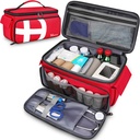 Borse di primo soccorso Mancro Vuoto, Borsa da viaggio medica con tasche multiple, Organizzatore di bottiglie di pedaggio per viaggi, stoccaggio casa, Borsa Trauma per EMT, Infermieri, Dottore, Borsa di emergenza per medicina, forniture mediche