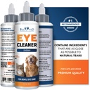 Tutti gli animali domestici Gocce di lavaggio degli occhi per alleviare l'occhio rosa, Allergies Sintomi, Infezioni & Runny, Occhi secchi - Trattamento senza dolore Aiuta a prevenire Abrasioni, Irritazioni & Congiuntivite