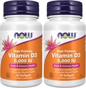 Ora Vitamina D-3 5000 IU - 30 Softgels (Pacchetto di 2)
