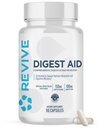 Revive MD Digest Aid, supplemento di supporto digestivo per gli uomini e le donne - miscela completa di enzima digestivo con probiotici e prebiotici per Gut Health & Healthy Digestion (90 capsule, 90 Serve)