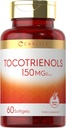 Carlyle Tocotrienols Supplemento | 150mg | 60 Softgels | Non OGM e Gluten Free Complex