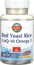 KAL Riso di lievito rosso, CoQ-10, Omega 3, 60 Softgels