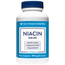 La vitamina Shoppe Niacin - Supporto Colesterolo - 500 MG (100 capsule vegetali)
