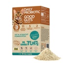 Meowbiotici Buoni Guts per Gatti Polvere Probiotica, 11 Probiotici Strains, 2 Prebiotici, 5 Enzimi Digestivi per Supporto Digestivo, Tuna Flavor, Probiotici per Gatti, Indoor & Outdoor (30 giorni)