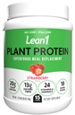 Lean1 pianta a base di polvere proteica, Meal Sostituzione, sapore di fragola, 15 porzioni