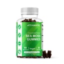 Vitamatic Irish Sea Moss Gummies – 3000mg Equivalent Per Serving (da Estrarre 132.5mg) – 60 Ct Realizzato con timone e radice Burdock – Seamoss Supplement per tiroide, energia e supporto immunitario