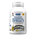 ANDREW LESSMAN Massimo Essential Omega-3 Arancione - 60 Softgels - Ultra-Pure, Olio Omega-3 ad alta potenza. Alte DHA, No Stomach Upset, No Contaminants, No Mercury. Piccolo Facile da ingoiare Softgels