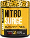 Jacked fabbrica Nitrosurge costruire pre allenamento con la creatina per la costruzione del muscolo - con polvere di Cret & elevATP energia intensa, pompe potenti, Endurance 30 senza fine, Cherry Limeade
