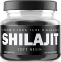 Himalayan Shilajit Resina - Integratore Shilajit Organico Sorgente da Altitudini - 500mg Pure Natural Resin & Fulvic Acid, 85+ Minerali Trace