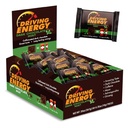 Energia di guida - Dimensione di energia Caffeinated Bite - Carburante di energia della menta di cioccolato scuro con 150 mg di caffeina - Energia a lungo termine per palestra, allenamento, adulti - Grande gusto - Carb basso - Snack sano - 50 conte