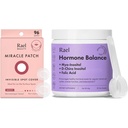 Rael Bundle - Invisible Spot Cover Pimple Patches (96 conteggio) & Hormone Balance Supplemento per le donne, fertilità e supporto ovarico (30 giorni di alimentazione)