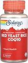 Solaray rosso lievito di riso Plus CoQ-10-60 capsule vegetariane