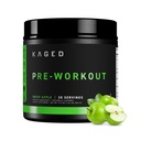 Kaged Original Pre Workout Powder | Krisp Apple | Pre-Kaged | Formulato con Creatine, Beta Alanine, Pure Caffeine | 20 Serve