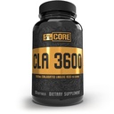 5% Nutrition Core CLA Supplemento per la perdita di peso, Metabolism Support & Muscle Preservation | 3.600 mg di acido linoleico coniugato da 4.500 mg di olio di Safflower (30 Serve / 90 Softgels)