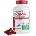 Bronson Antarctic Krill olio 2000 mg con Omega-3s EPA, DHA, Astaxantina e Phospholipids 120 Softgels (60 Servings)